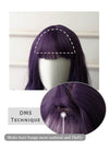 Purple Wavy Synthetic Wig NS201