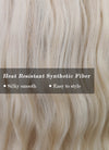 Light Blonde Wavy Synthetic Wig NS232