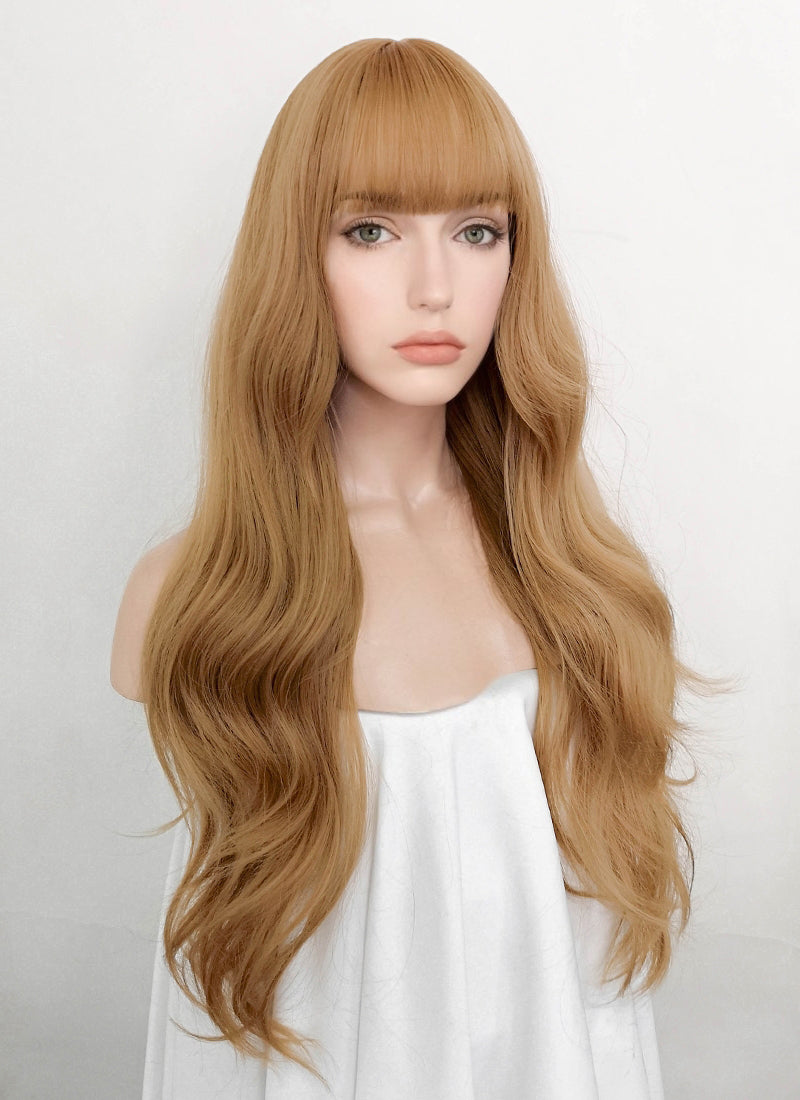 Blonde Wavy Synthetic Wig NS273
