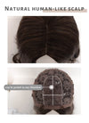 Mixed Brown Wavy Synthetic Hair Wig NS296
