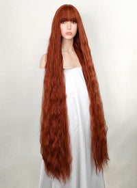 Auburn Wavy Synthetic Hair Wig NS352