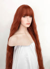 Auburn Wavy Synthetic Hair Wig NS352