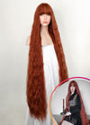 Auburn Wavy Synthetic Hair Wig NS352