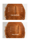 Orange Wavy Synthetic Hair Wig NS359