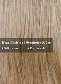 Blonde With Dark Roots Wavy Synthetic Wig NS377