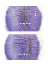 Light Purple Wavy Synthetic Hair Wig NS384
