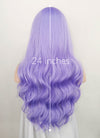 Light Purple Wavy Synthetic Hair Wig NS384