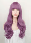 Purple Wavy Synthetic Hair Wig NS385