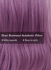 Purple Wavy Synthetic Hair Wig NS385