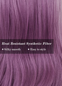 Purple Wavy Synthetic Hair Wig NS385