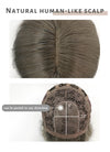 Dark Grey Wavy Synthetic Wig NS388
