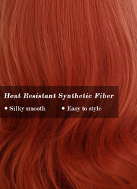 Ginger Wavy Synthetic Hair Wig NS410