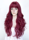 Reddish Purple Wavy Synthetic Hair Wig NS423