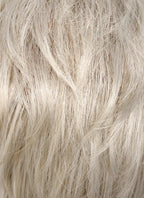 Ash Blonde With Dark Roots Straight Pixie Synthetic Men's Hair Wig NS424