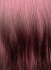 Pink Brown Ombre Straight Synthetic Hair Wig NS485