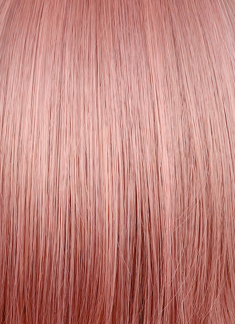 Pink Wavy Synthetic Hair Wig NS508