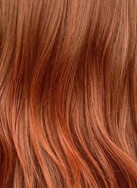 Mixed Ginger Wavy Synthetic Hair Wig NS512