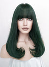 Dark Green Straight Synthetic Hair Wig NS284