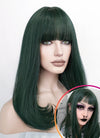 Dark Green Straight Synthetic Hair Wig NS284