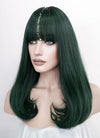 Dark Green Straight Synthetic Hair Wig NS284