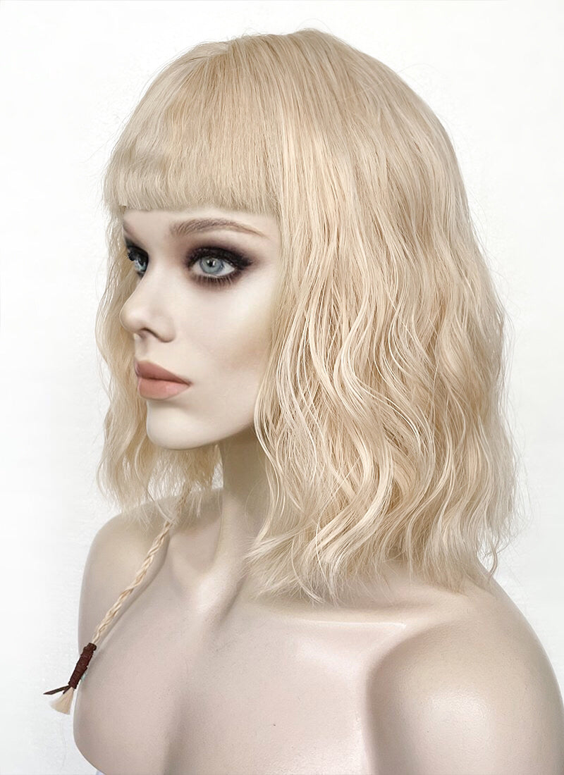 su__cha　アリス　ウィッグ Star Wars Ahsoka Shin Hati Blonde Wavy Synthetic Hair Wig