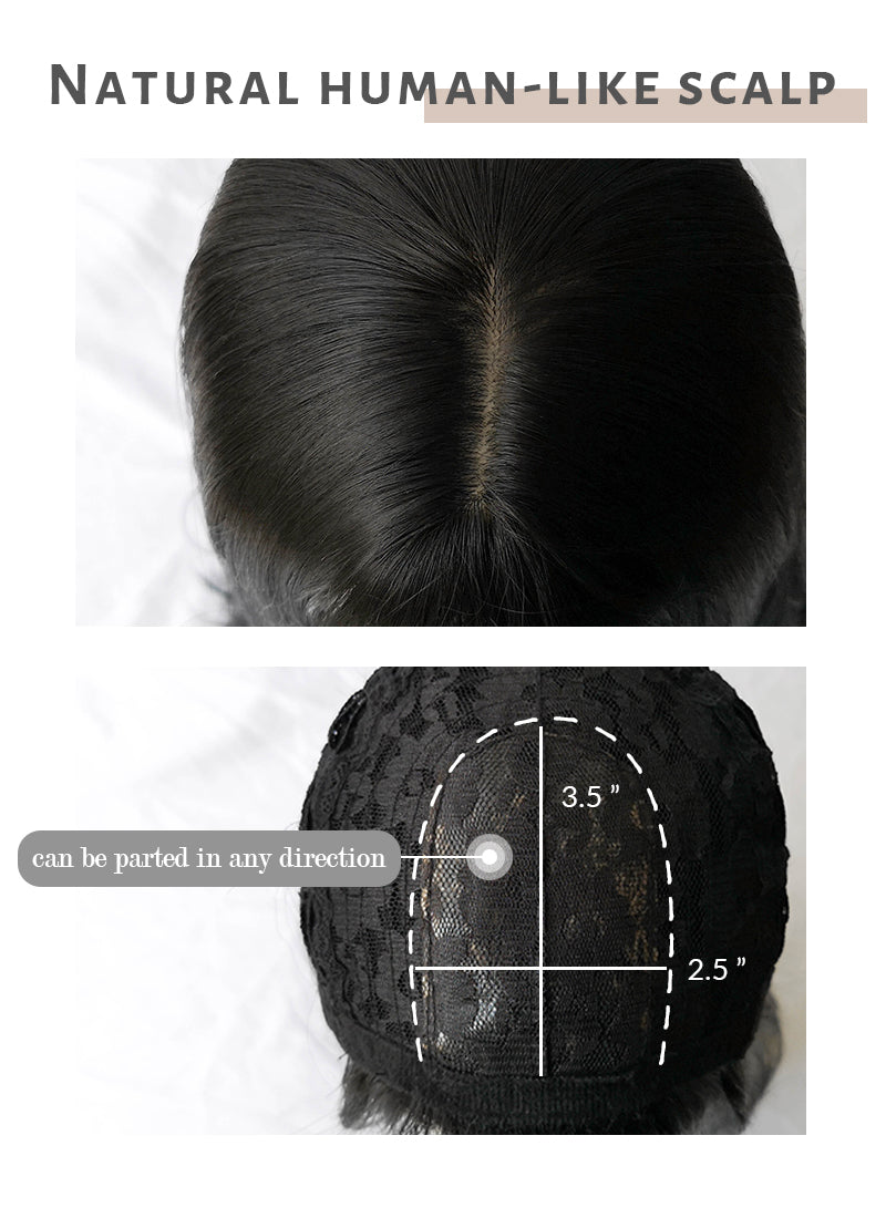 Jet Black Synthetic Wig | WigIsFashion – Wig Is Fashion