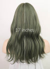Green Wavy Synthetic Hair Wig TH030