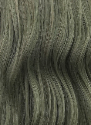 Green Wavy Synthetic Hair Wig TH030