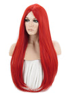 Red Straight Synthetic Hair Wig WIG096