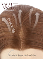 Ginger Wavy Lace Front Synthetic Wig LW085E